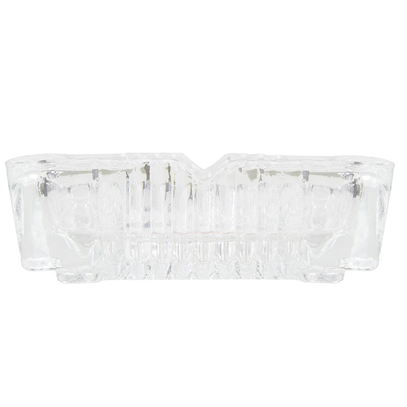 Thickened Glass Cylinder Ashtray