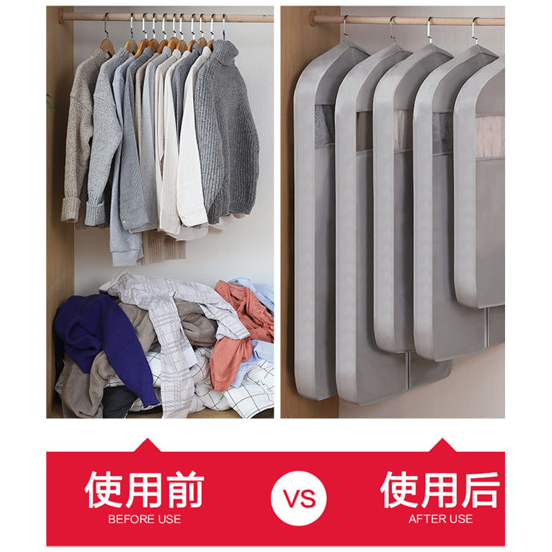 Transparent Hanging Clothes Dust Cover