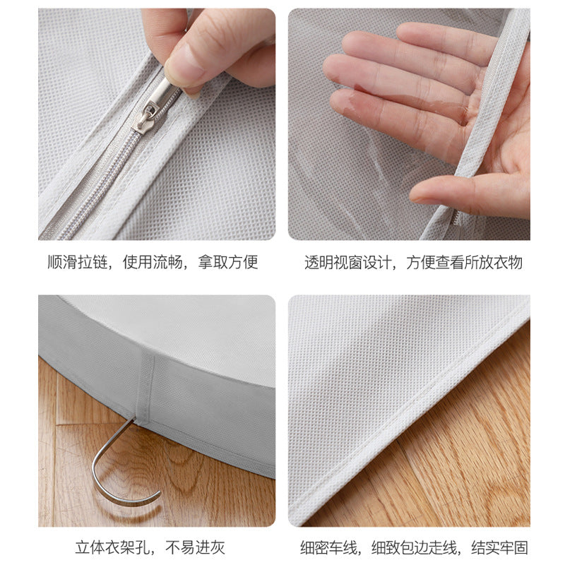 Transparent Hanging Clothes Dust Cover