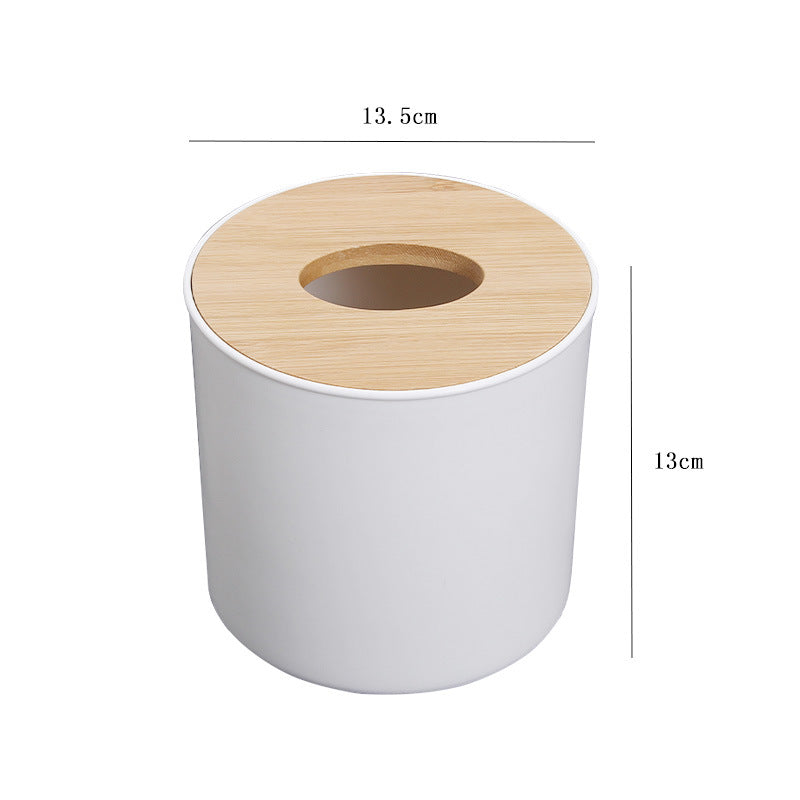 Nordic Bamboo Tissue Box Cover