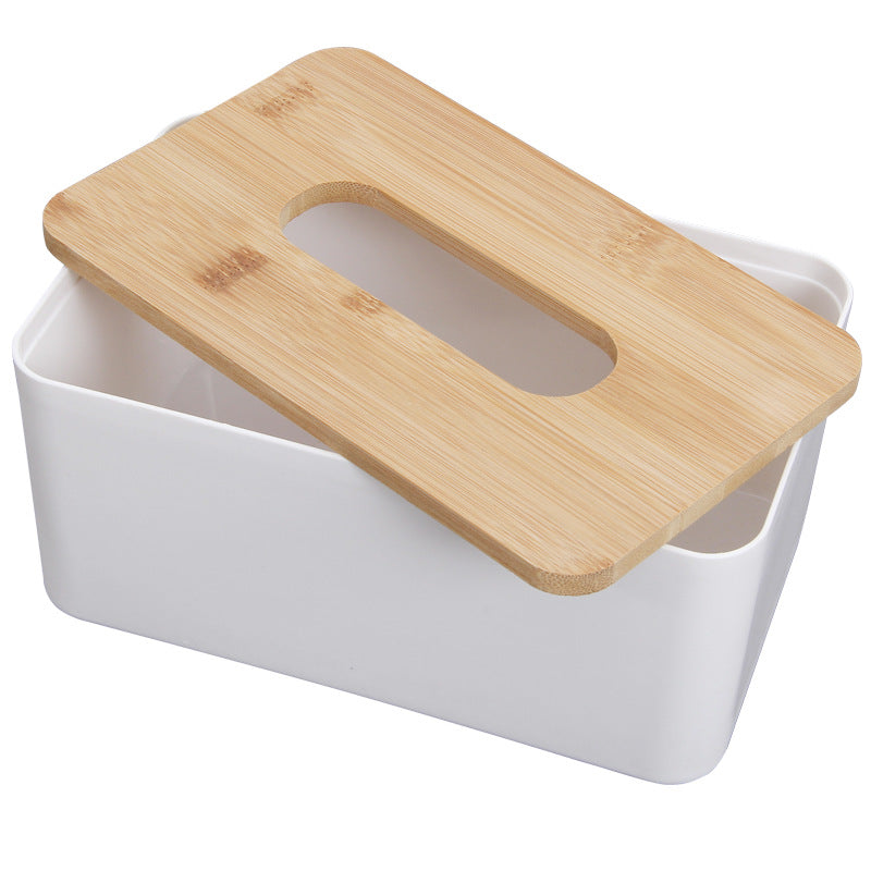 Nordic Bamboo Tissue Box Cover