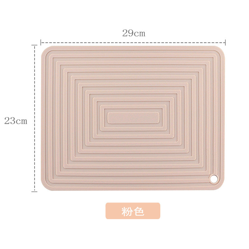 29cm Silicone Heat-Resistant Trivet Mat