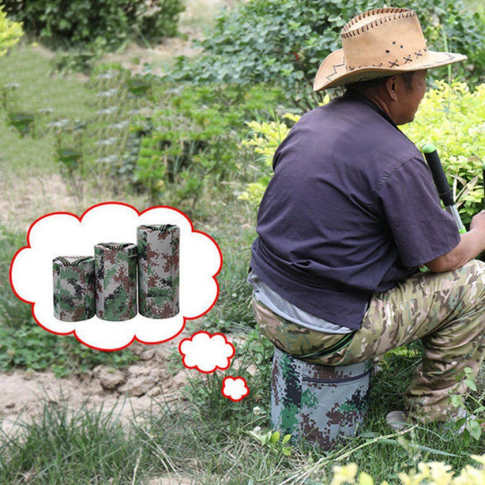 Wearable Gardening Work Stool