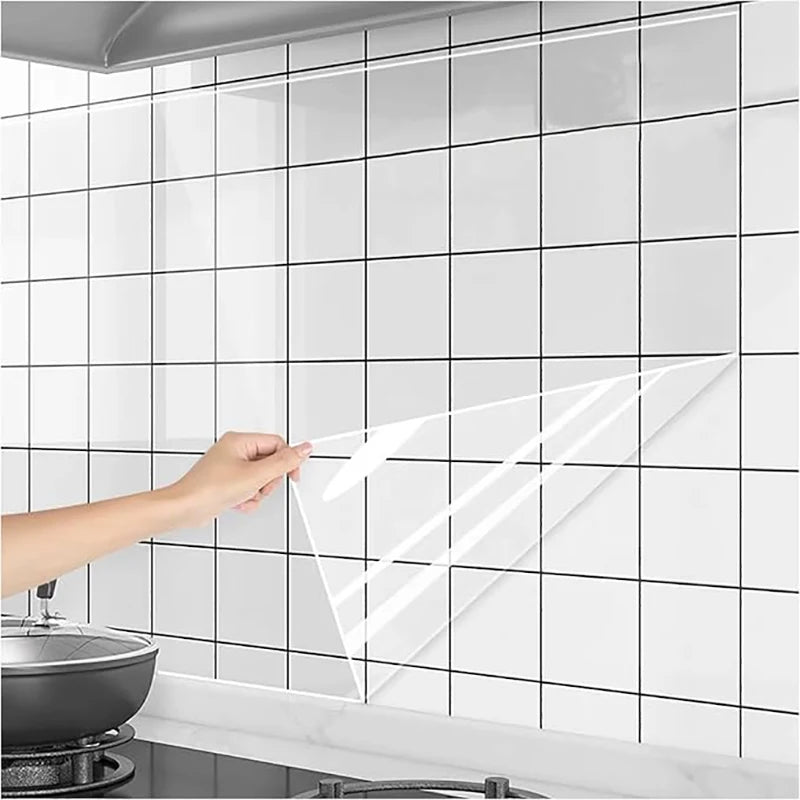 Transparent Oil-Proof Kitchen Wall Film
