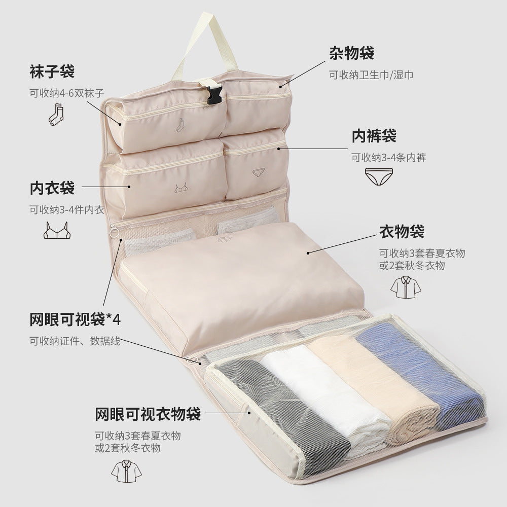 Hanging Travel Clothes Organizer Bag