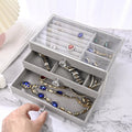 Acrylic 3-Drawer Jewelry & Cosmetics Box