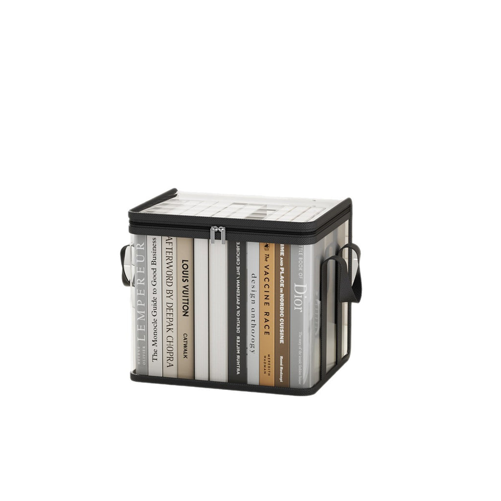 Stackable Transparent Book Storage Box