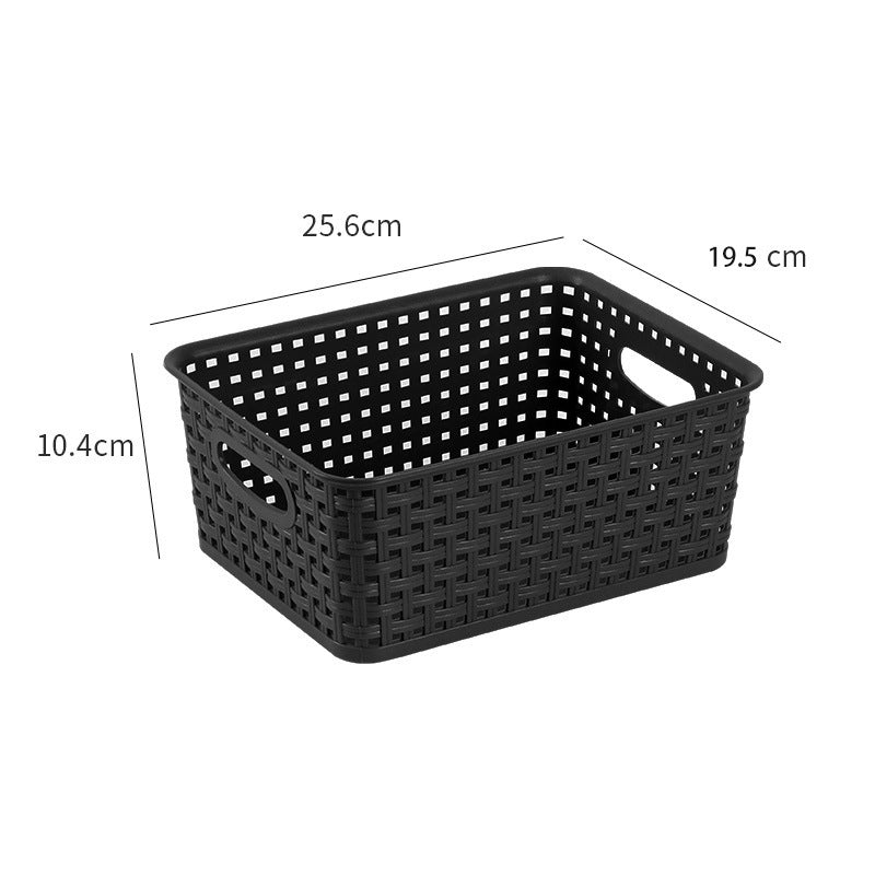 Plastic Desktop Storage Basket