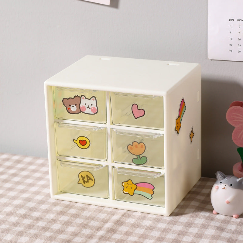 Pull-Out Dustproof Desktop Storage Box