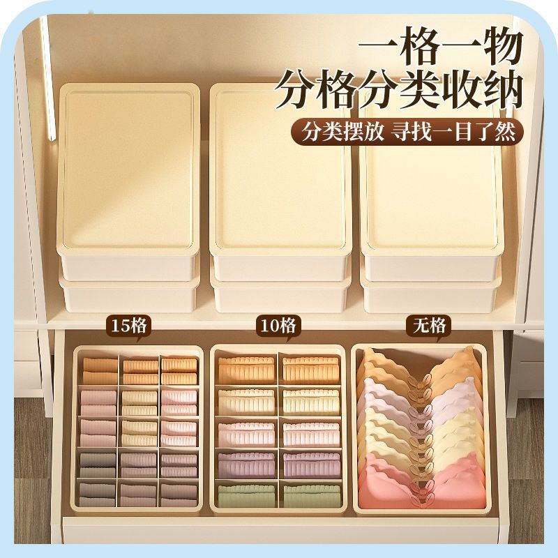 Compartment Underwear Storage Box