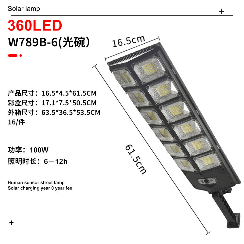 Solar Motion Sensor Outdoor Wall Light