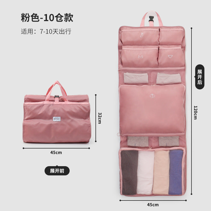 Hanging Travel Clothes Organizer Bag