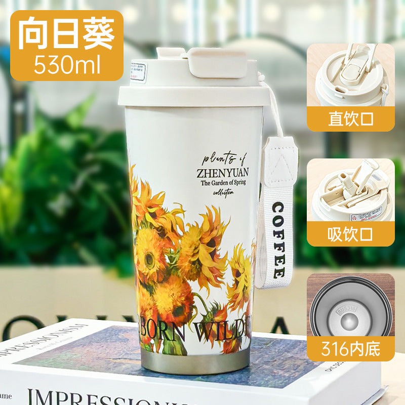 Insulated Steel Travel Mug with Display