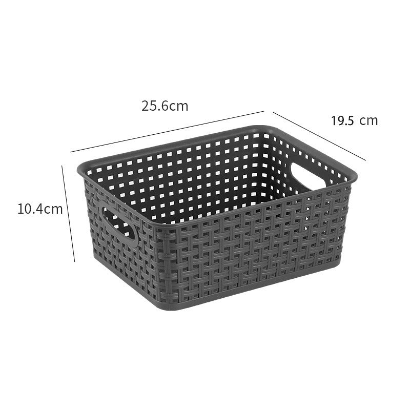 Plastic Desktop Storage Basket