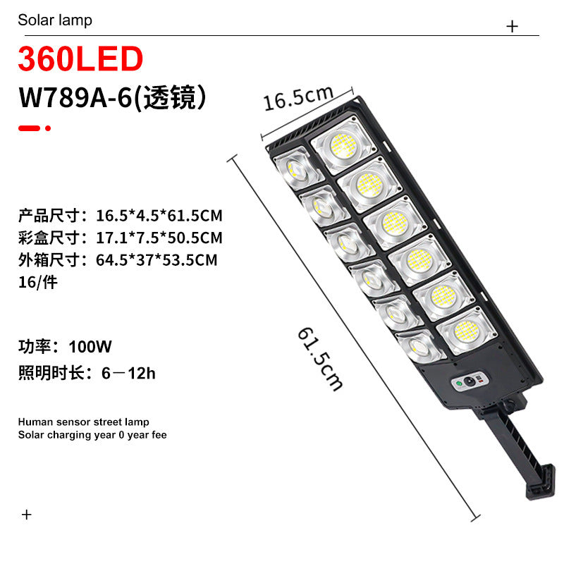 Solar Motion Sensor Outdoor Wall Light