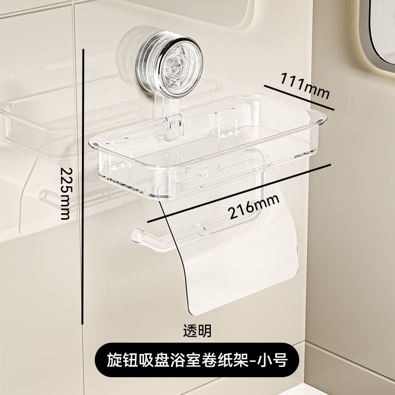 Suction Cup Toilet Roll Holder