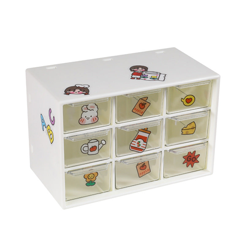 Pull-Out Dustproof Desktop Storage Box