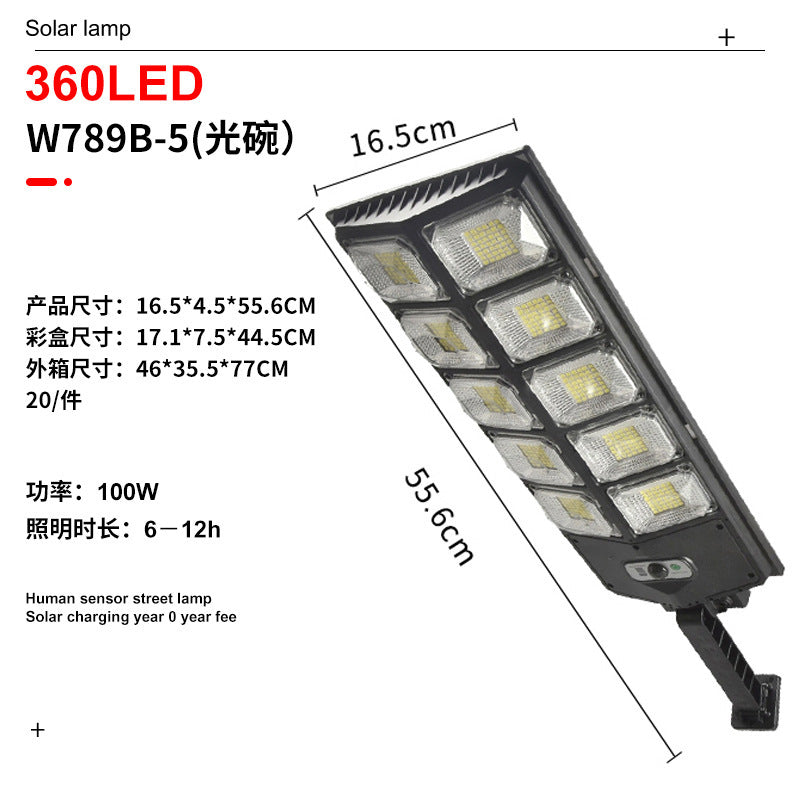 Solar Motion Sensor Outdoor Wall Light