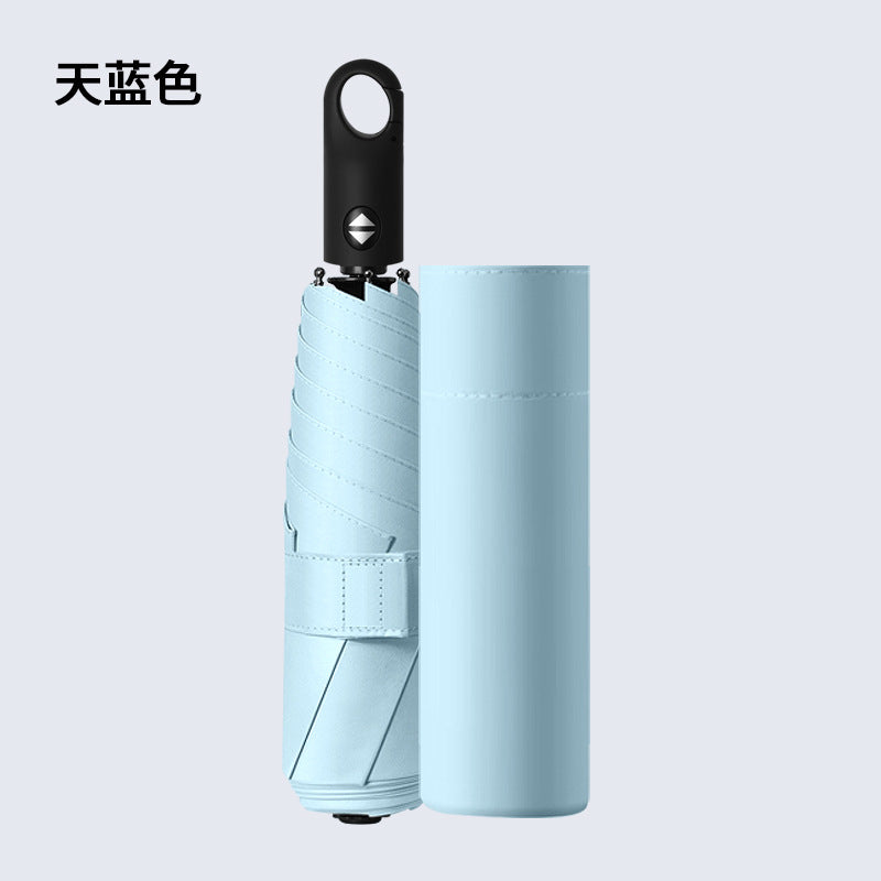 Ultralight Automatic Trifold Sun Umbrella