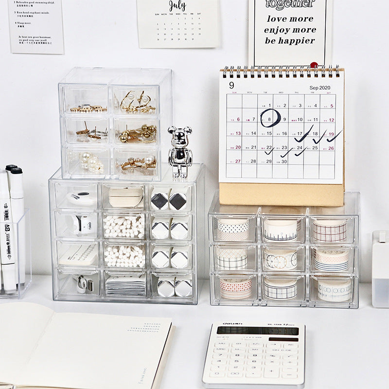 6/12-Grid Dustproof Drawer Organizer