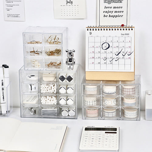 6/12-Grid Dustproof Drawer Organizer