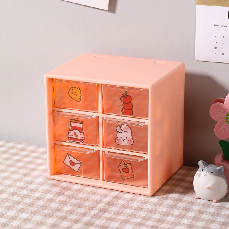 Pull-Out Dustproof Desktop Storage Box