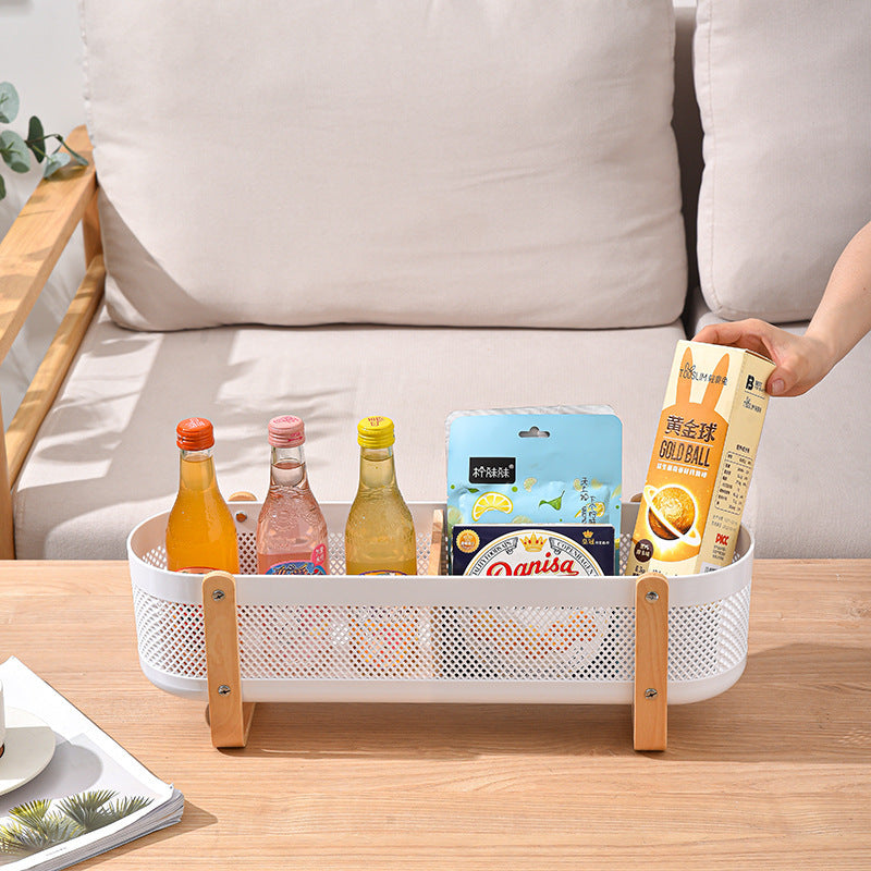 Large Partitioned Storage Basket
