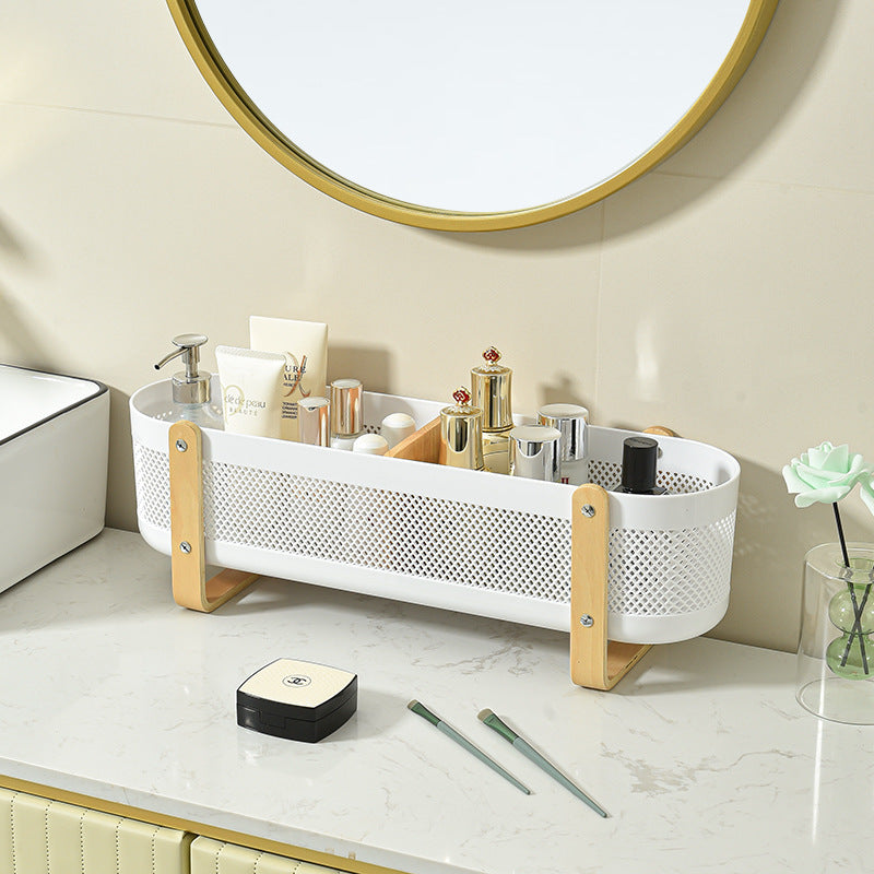 Large Partitioned Storage Basket