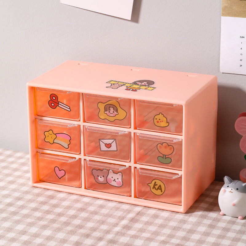 Pull-Out Dustproof Desktop Storage Box