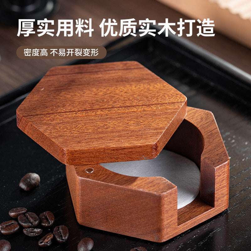 Wooden Coffee Filter Paper Holder - 51/53/58mm