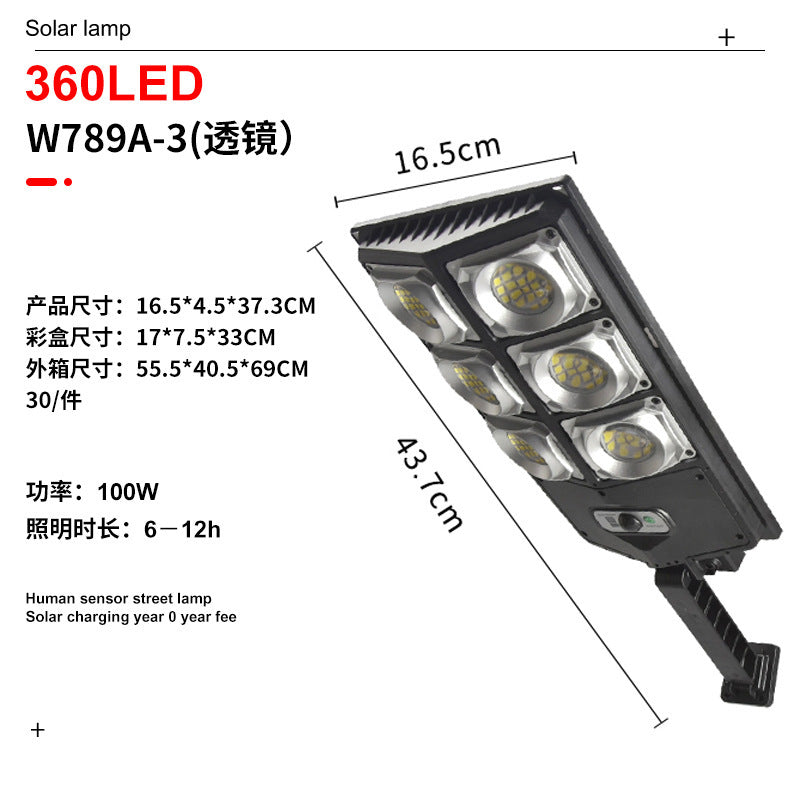 Solar Motion Sensor Outdoor Wall Light
