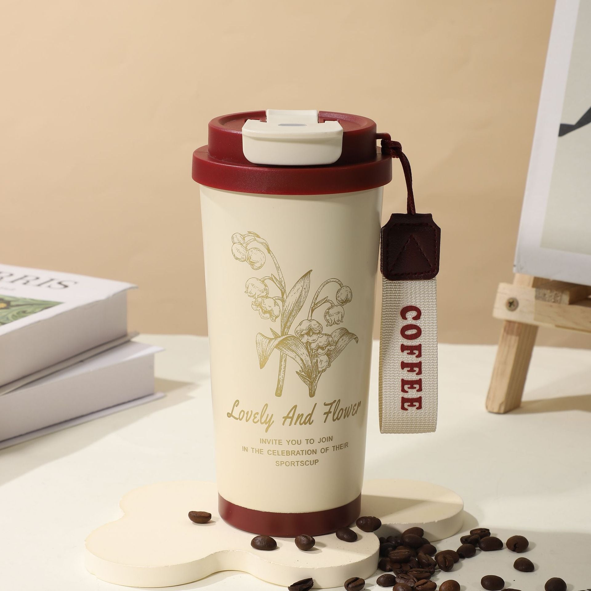 Insulated Steel Travel Mug with Display
