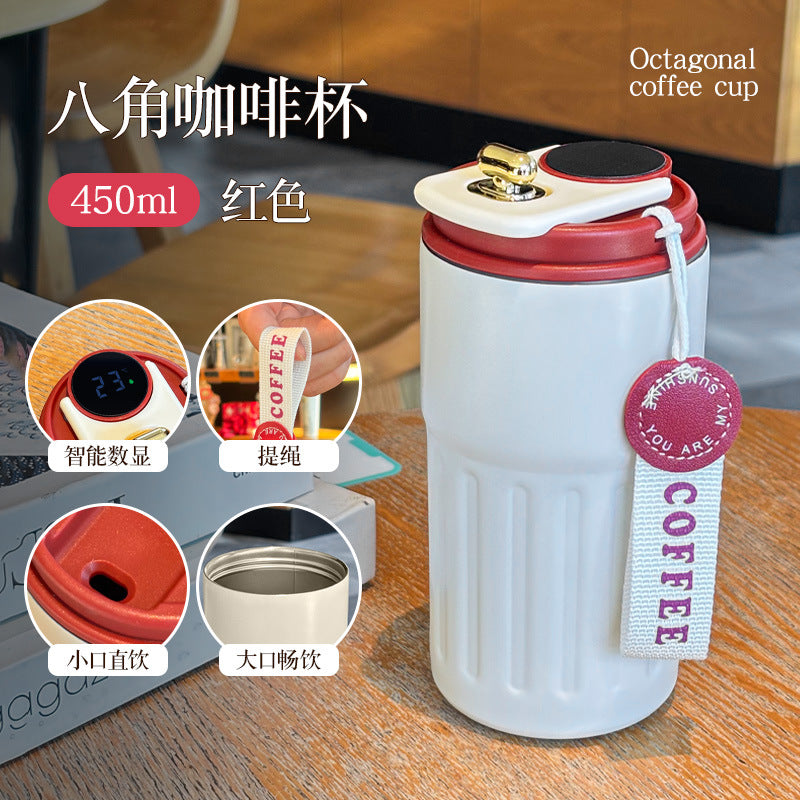 Insulated Steel Travel Mug with Display