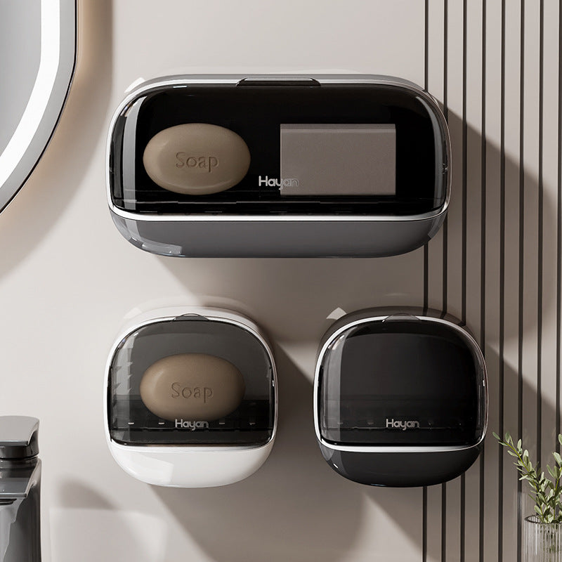Wall-Mounted Draining Soap Box