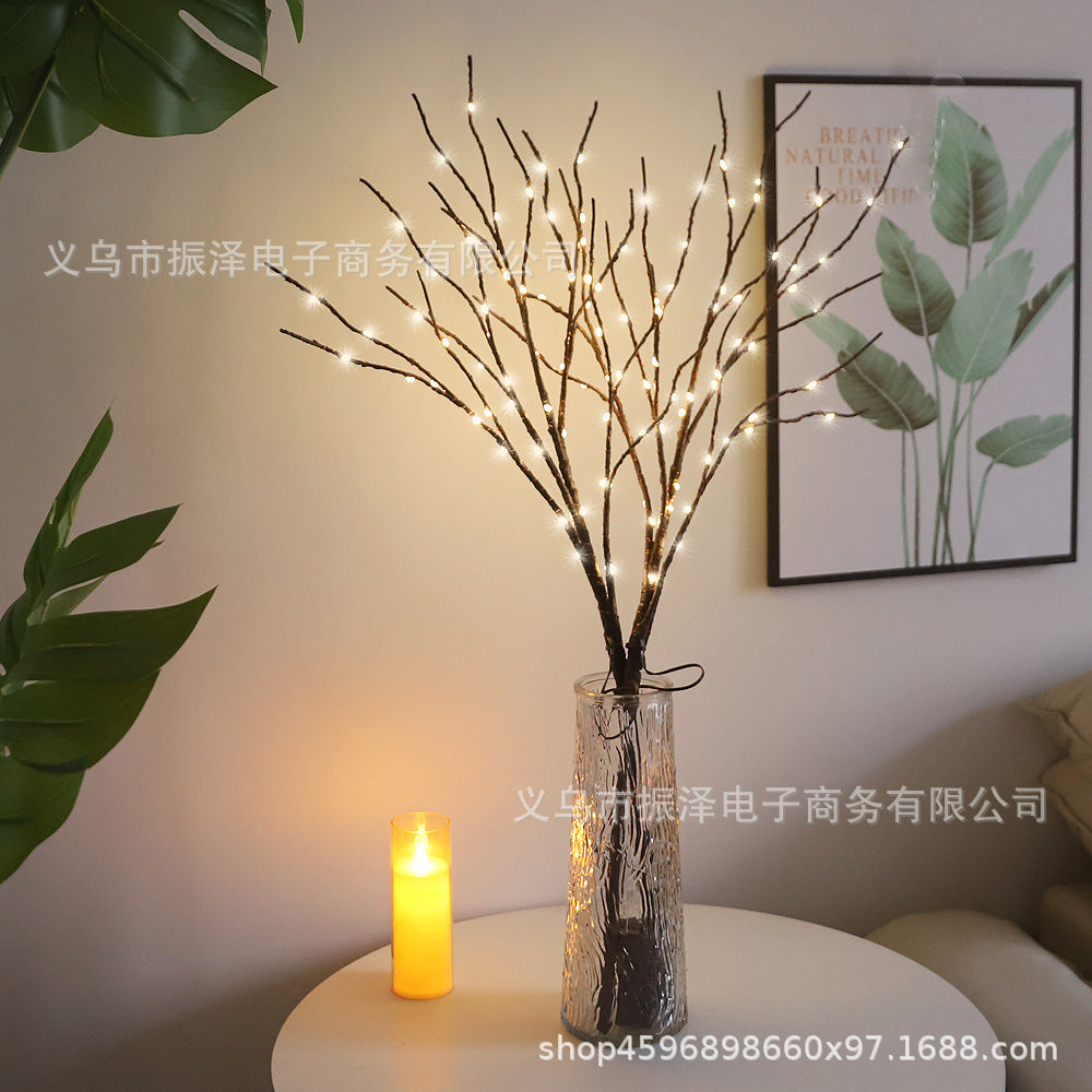 50-LED Birch Branch Tree Lamp