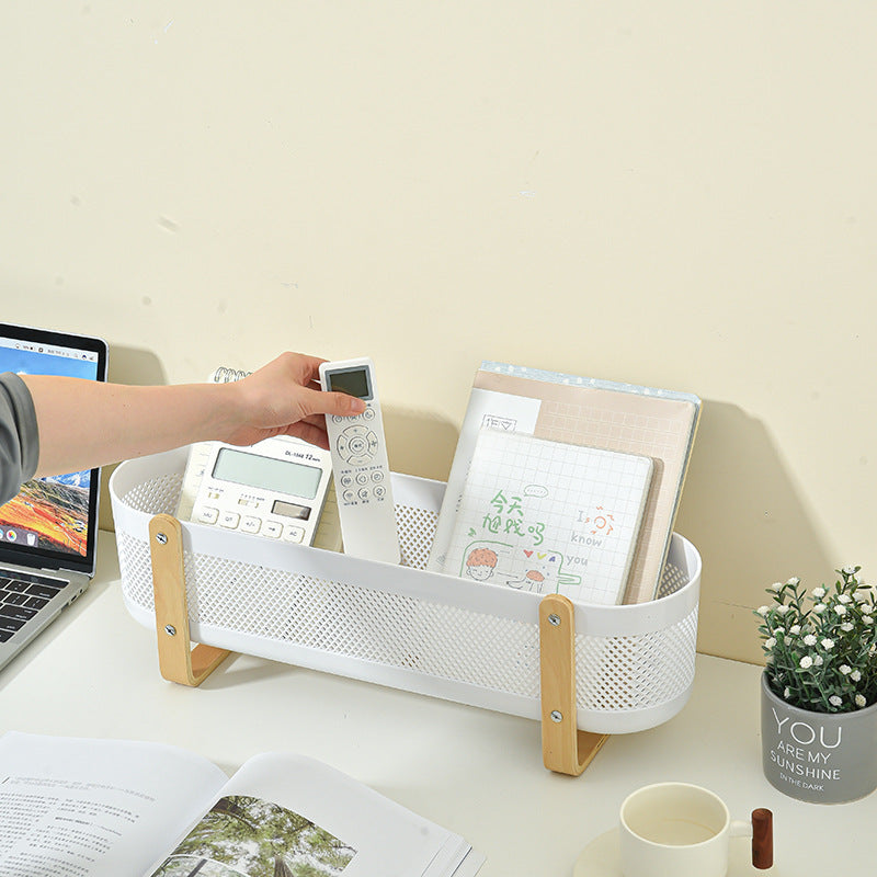 Large Partitioned Storage Basket