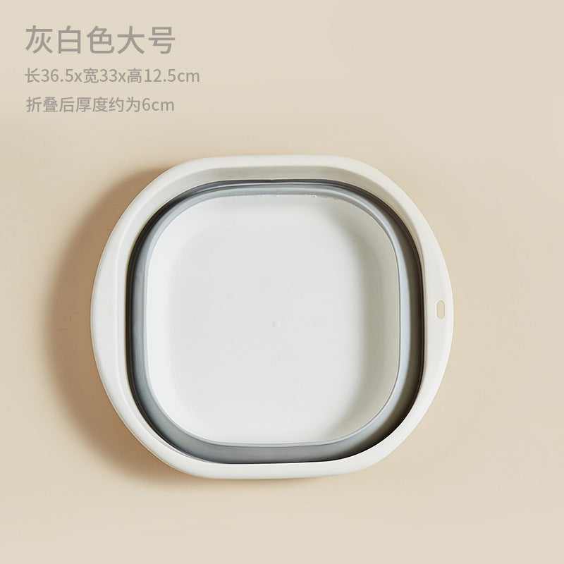 Collapsible Silicone Washing Basin