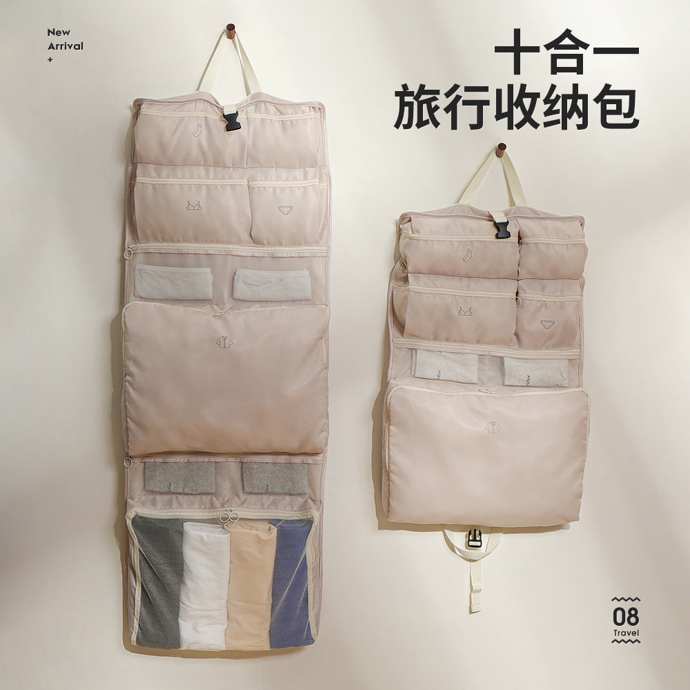 Hanging Travel Clothes Organizer Bag