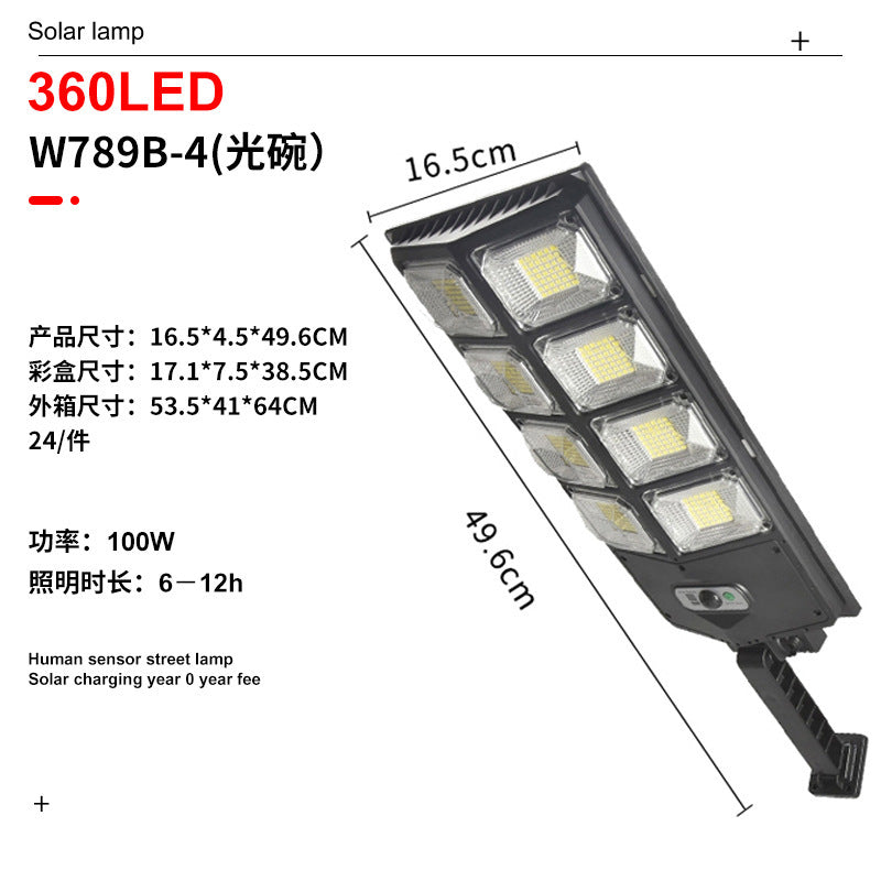 Solar Motion Sensor Outdoor Wall Light