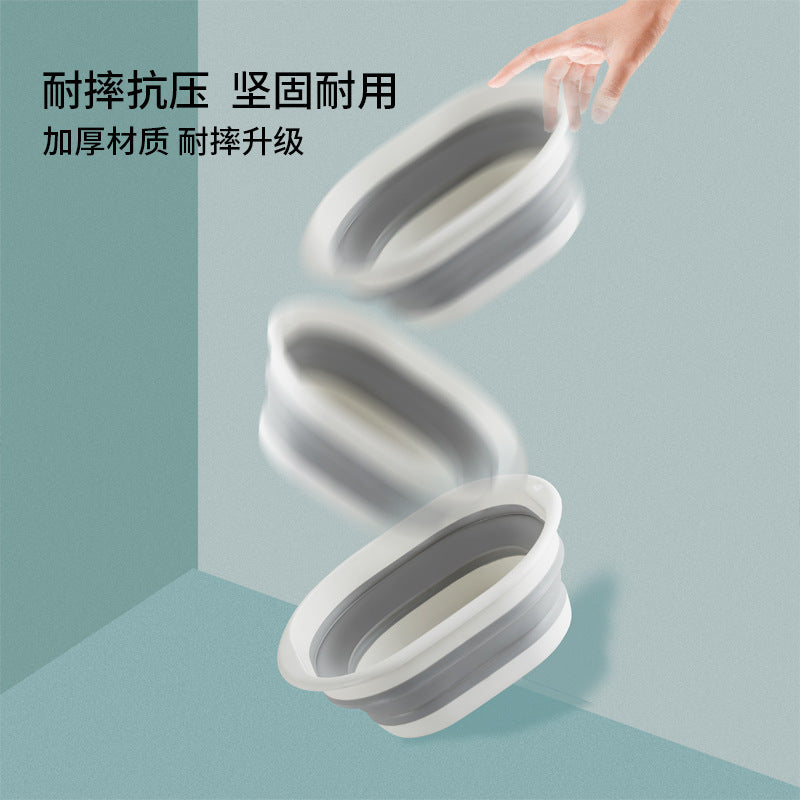 Collapsible Silicone Washing Basin
