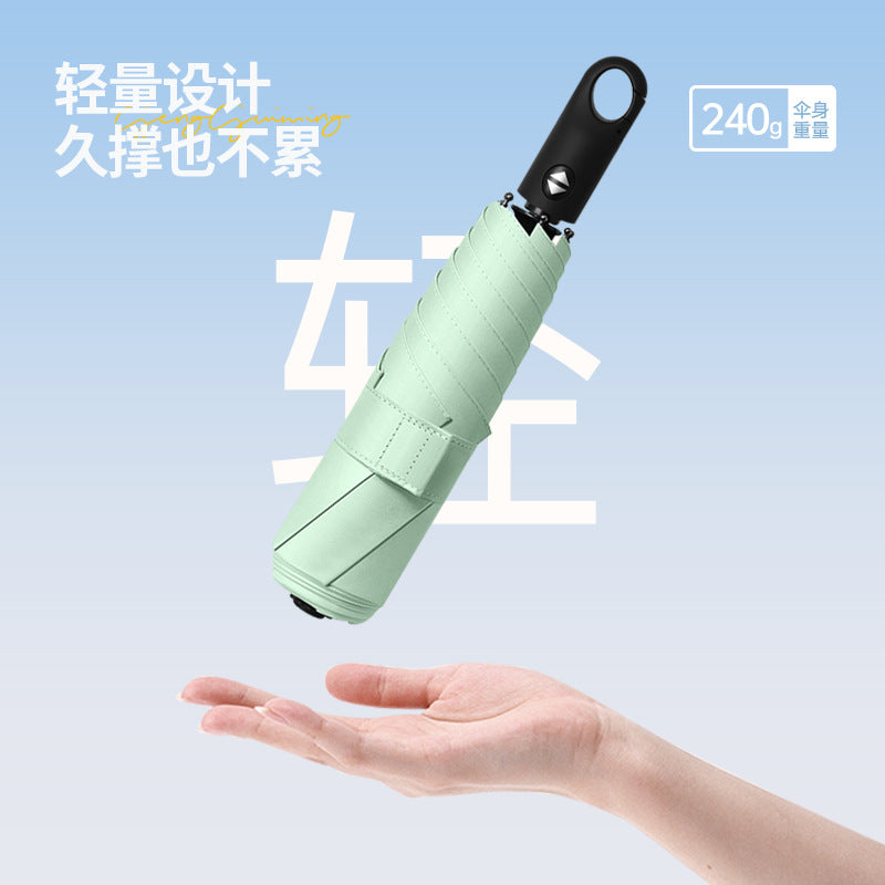 Ultralight Automatic Trifold Sun Umbrella