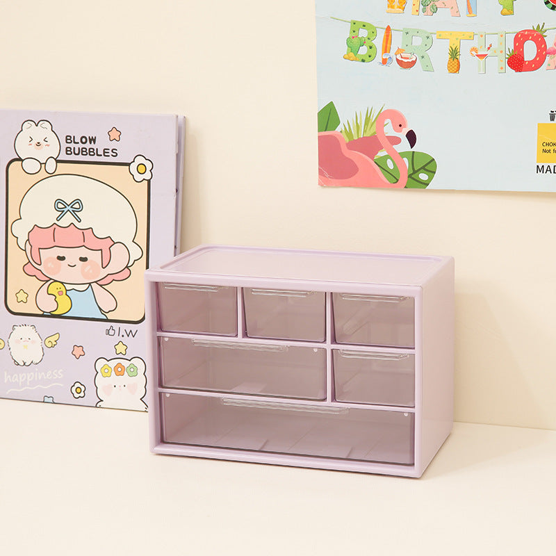 Pull-Out Dustproof Desktop Storage Box