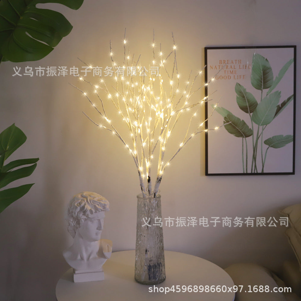 50-LED Birch Branch Tree Lamp