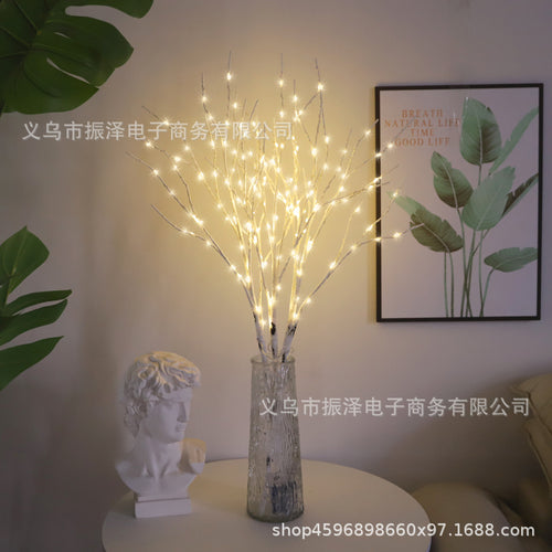50-LED Birch Branch Tree Lamp