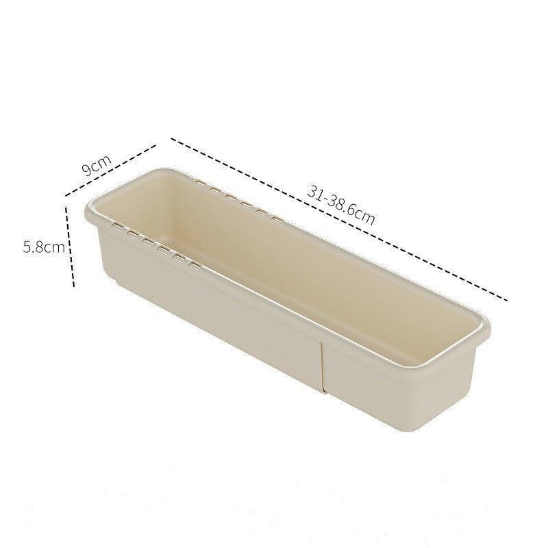 Retractable Drawer Cutlery Organizer
