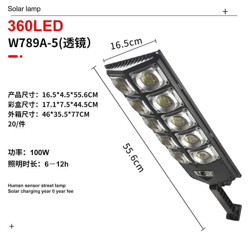 Solar Motion Sensor Outdoor Wall Light