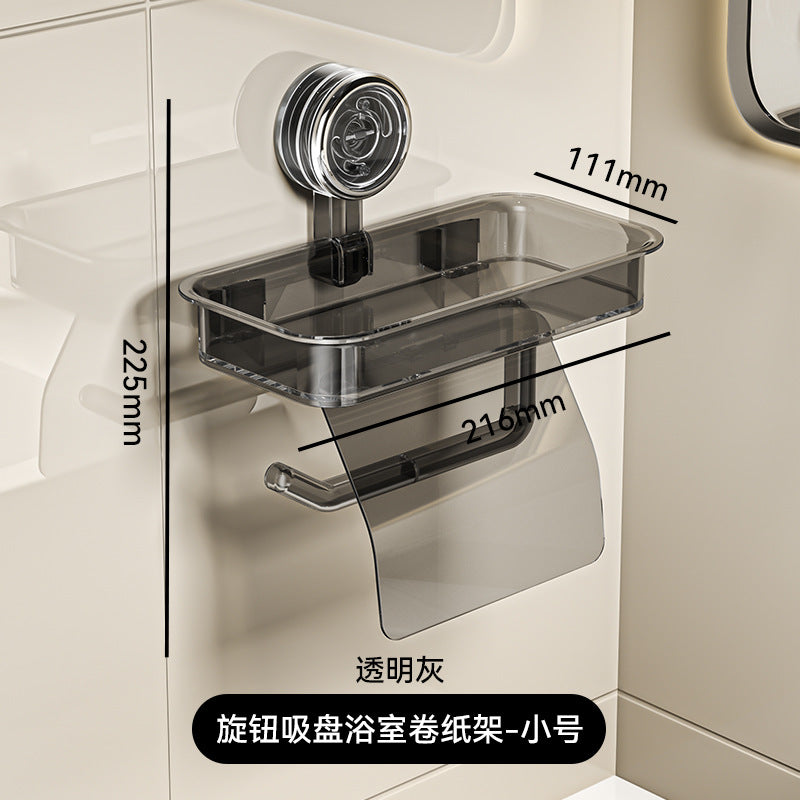 Suction Cup Toilet Roll Holder