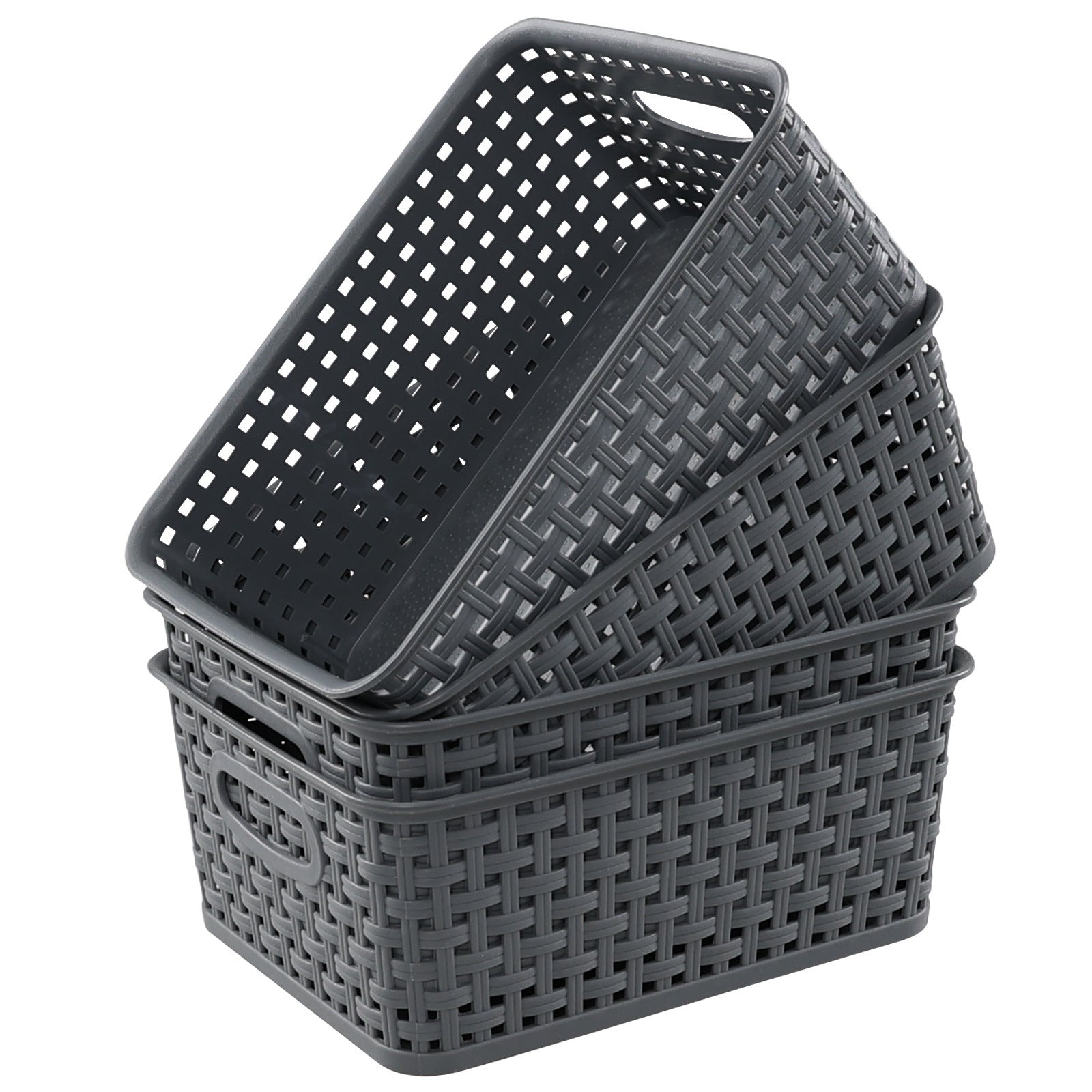Plastic Desktop Storage Basket