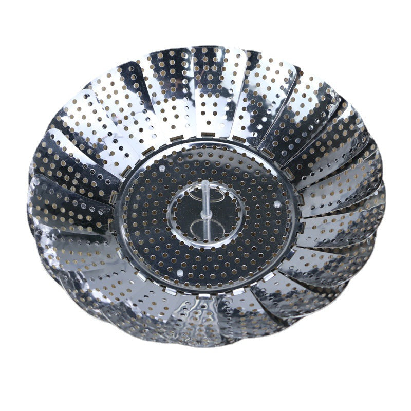 Retractable Stainless Steel Steamer Basket