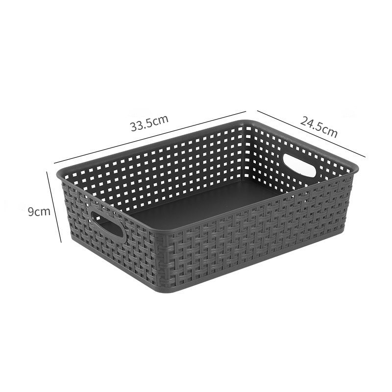 Plastic Desktop Storage Basket